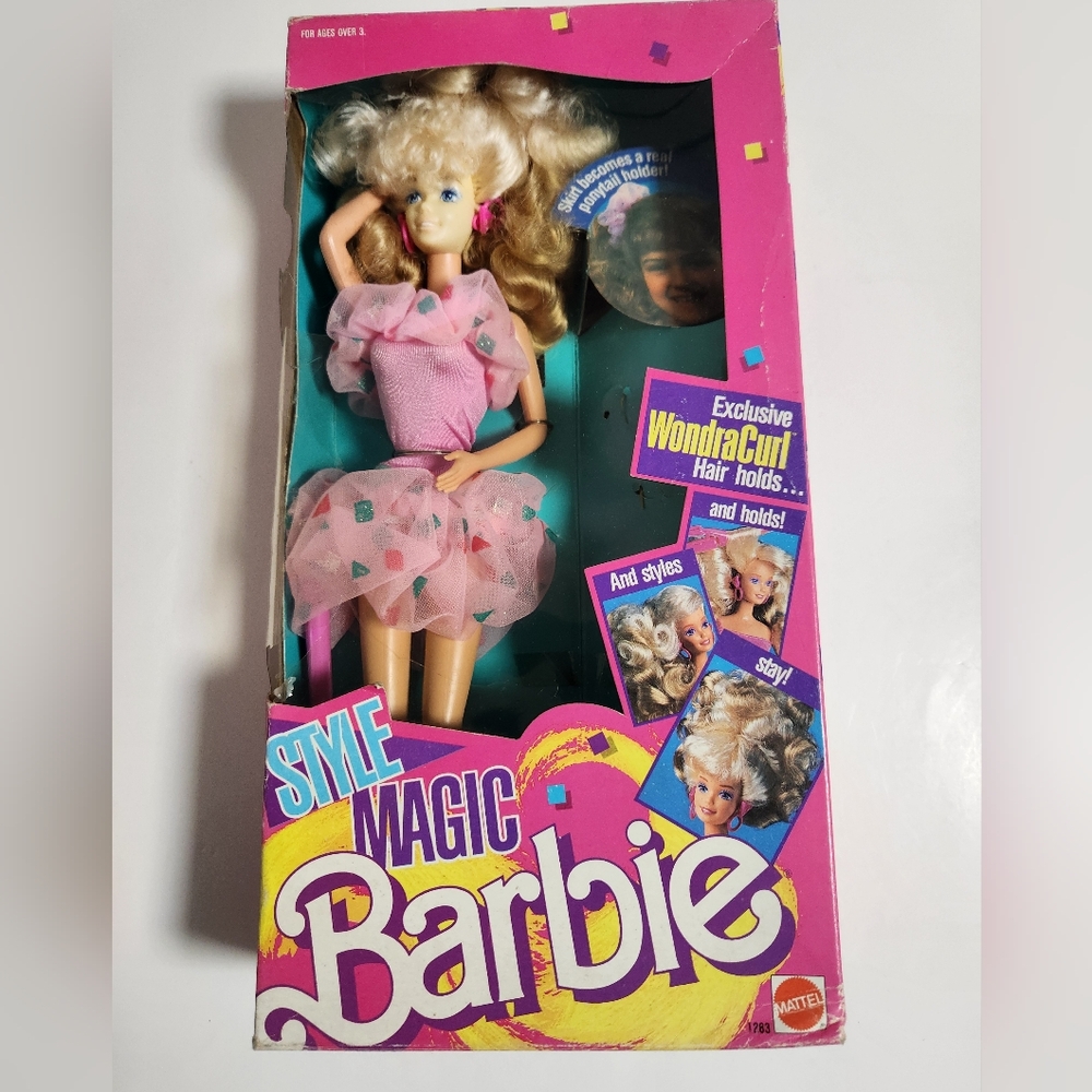 🌌 1988 Style Magic Barbie Vintage Doll 56